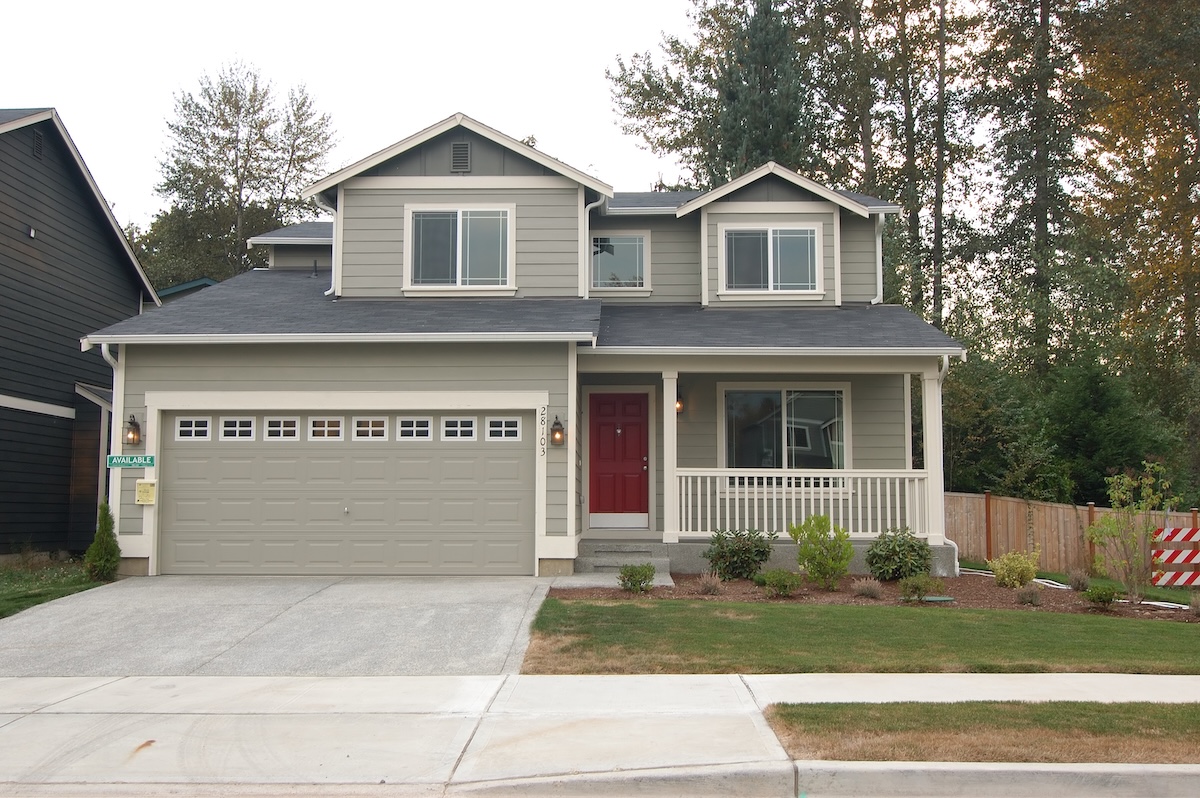 house with new siding