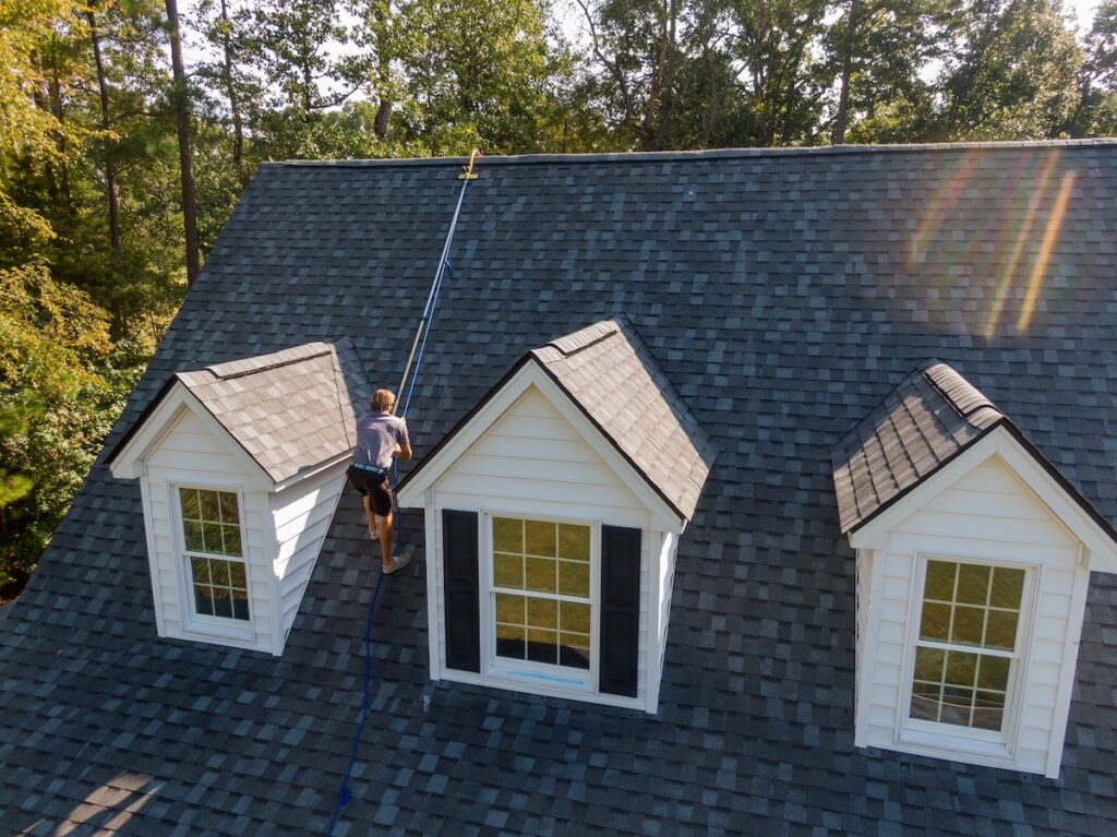 Random Roof Inspection Photos With Drone