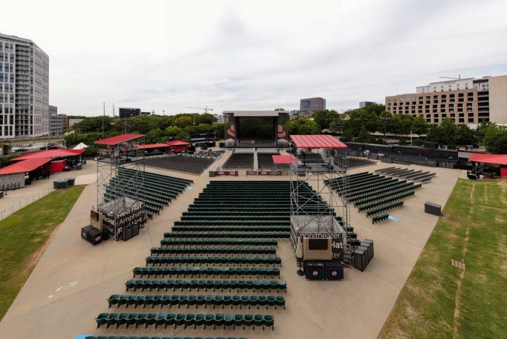 things to do in raleigh nc for adults empty Red Hat Amphitheatre summer season