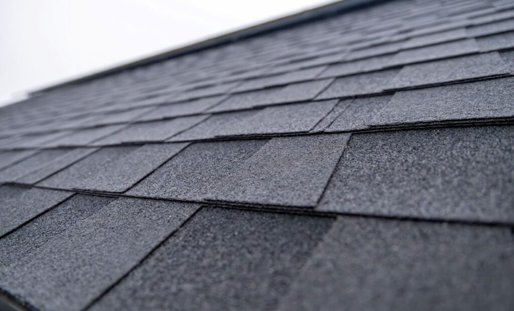 what roofing materials are most popular for homes in chapel hill nc dark grey shingles roof close up
