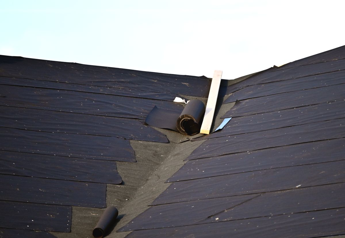roof black underlayment